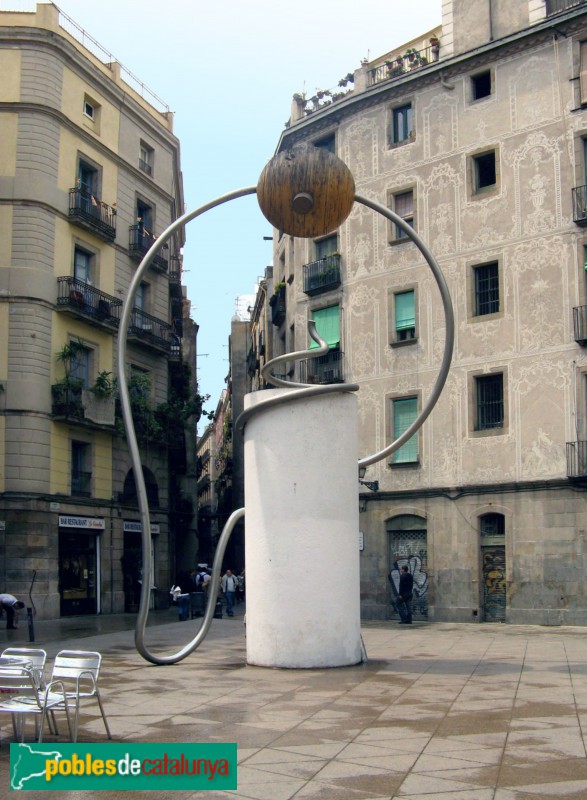 Barcelona - Monument de la plaça George Orwell