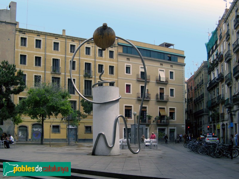 Barcelona - Monument de la plaça George Orwell