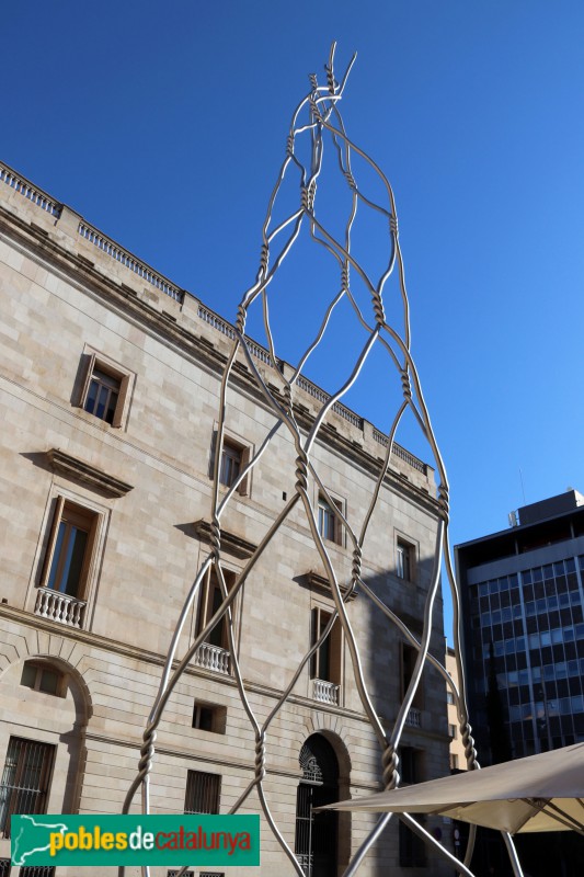 Barcelona - Homenatge als Castellers