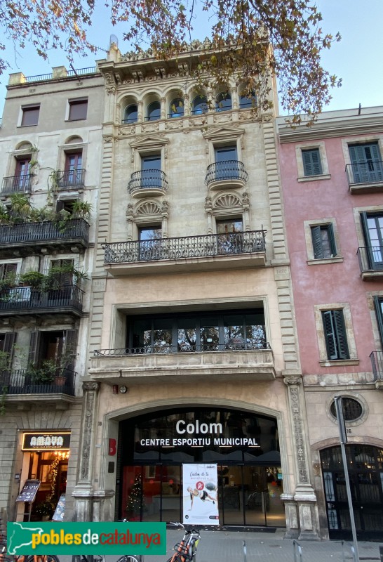 Barcelona - Casa Napoleó (Frontó Colom)