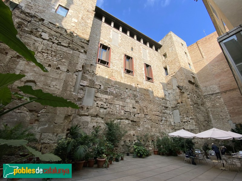 Barcelona - Muralla del carrer Regomir