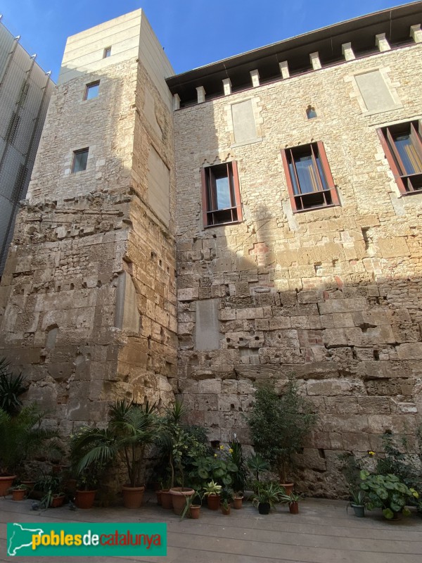 Barcelona - Muralla del carrer Regomir