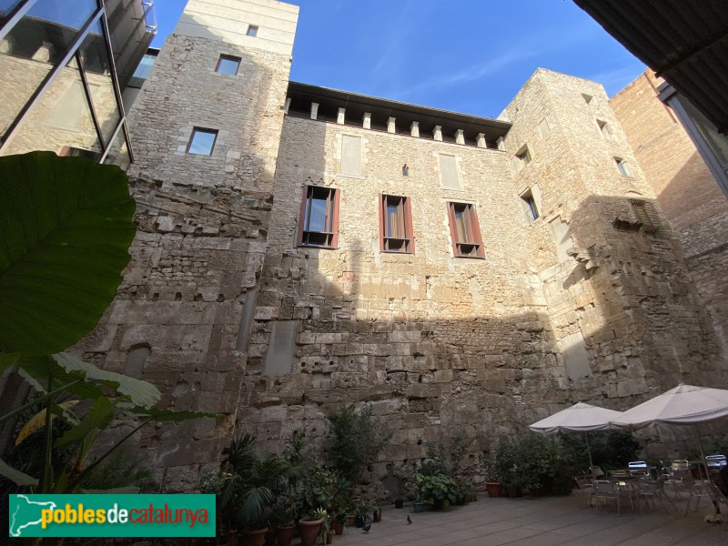 Barcelona - Muralla del carrer Regomir