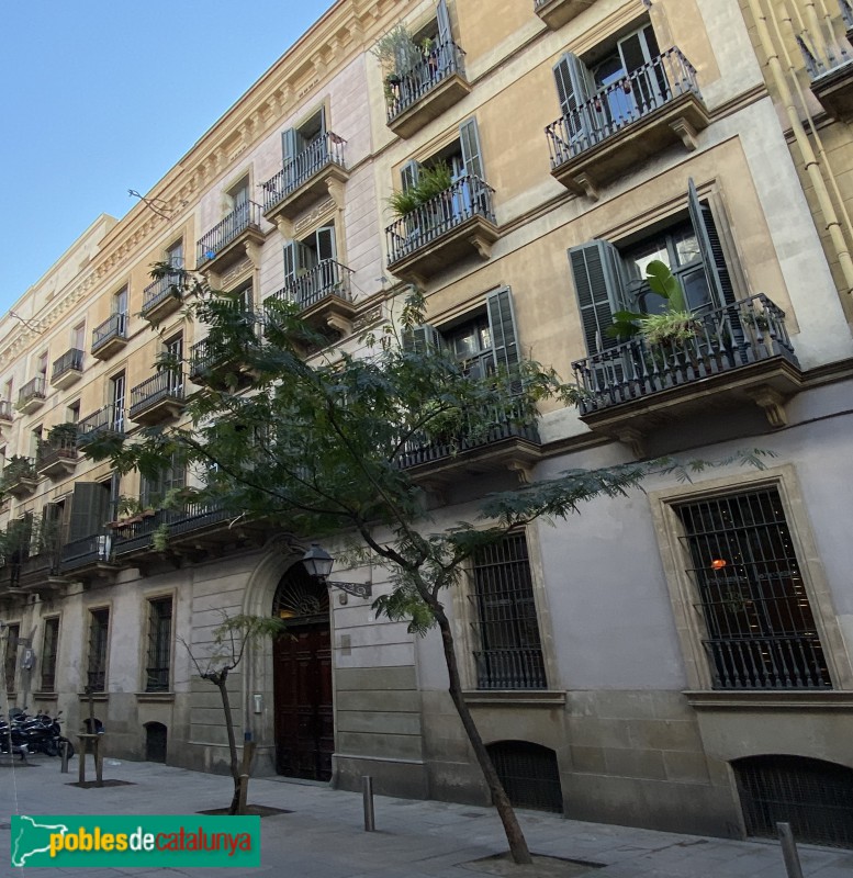 Barcelona - Edificis del Passatge de la Pau