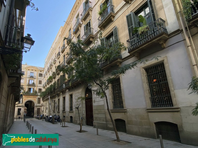 Barcelona - Edificis del Passatge de la Pau