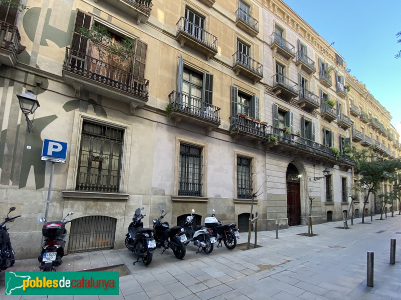 Barcelona - Edificis del Passatge de la Pau