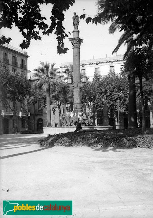 Barcelona - Monument a Galceran Marquet