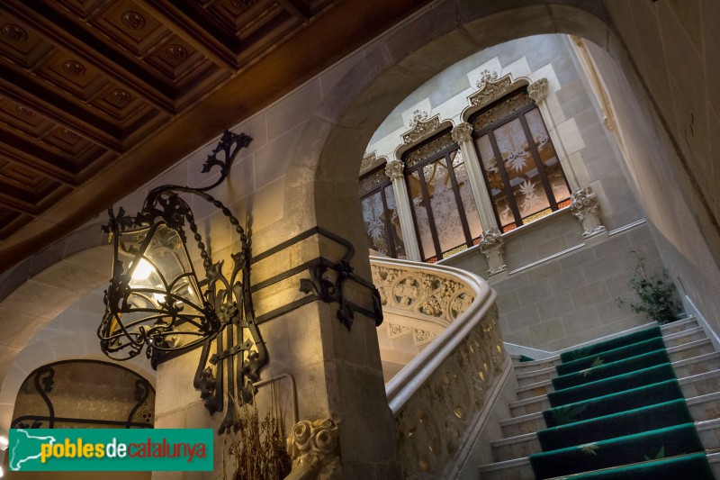 Barcelona - Palau Mornau, interior