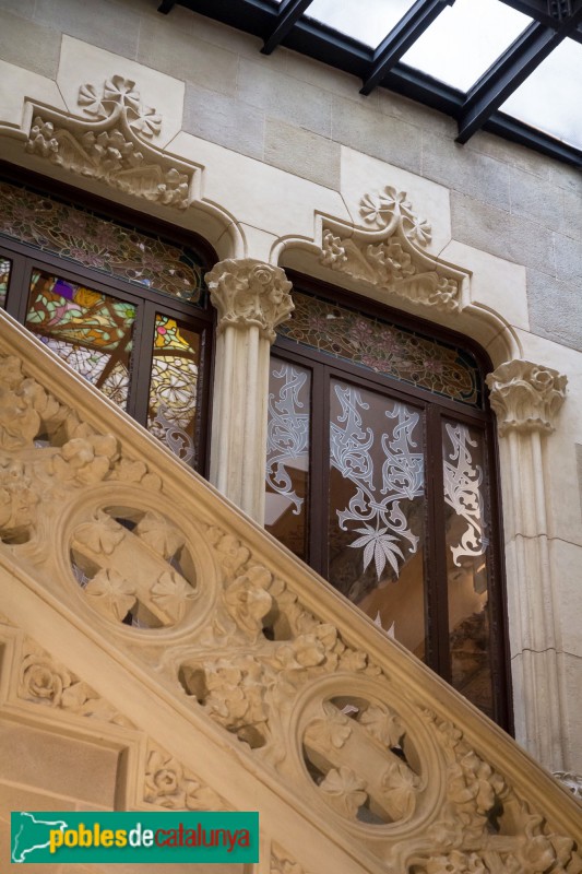 Barcelona - Palau Mornau, interior