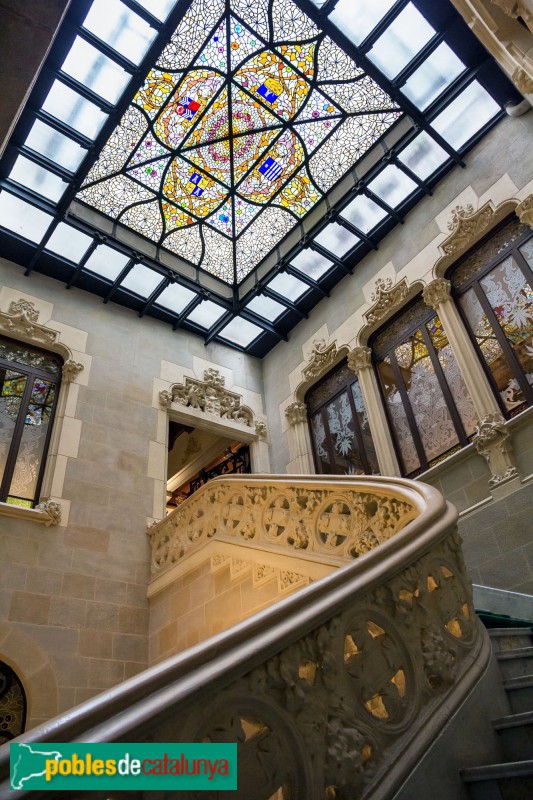 Barcelona - Palau Mornau, interior