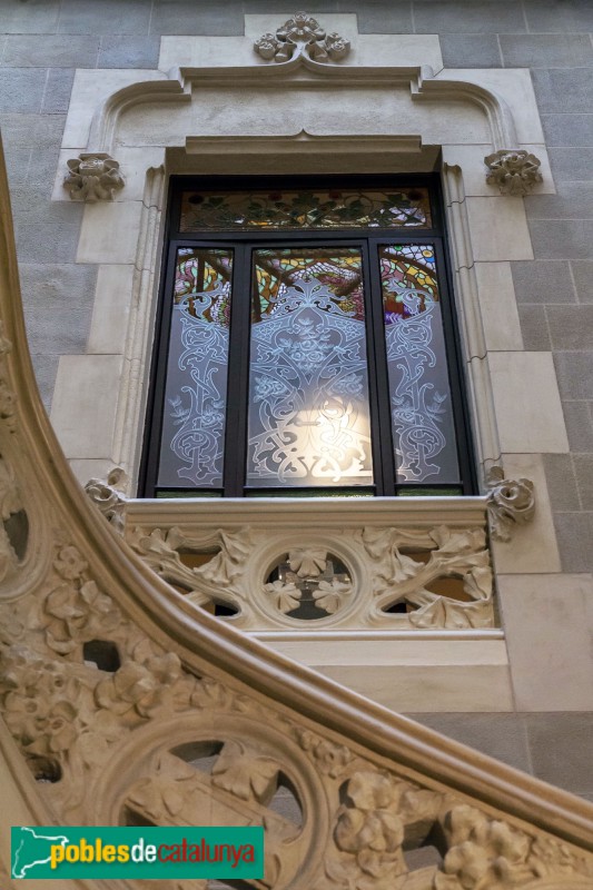 Barcelona - Palau Mornau, interior