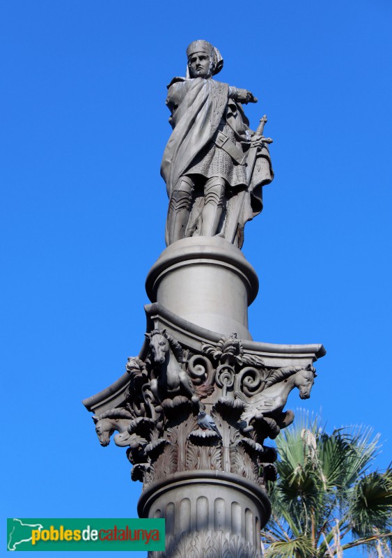 Barcelona - Monument a Galceran Marquet