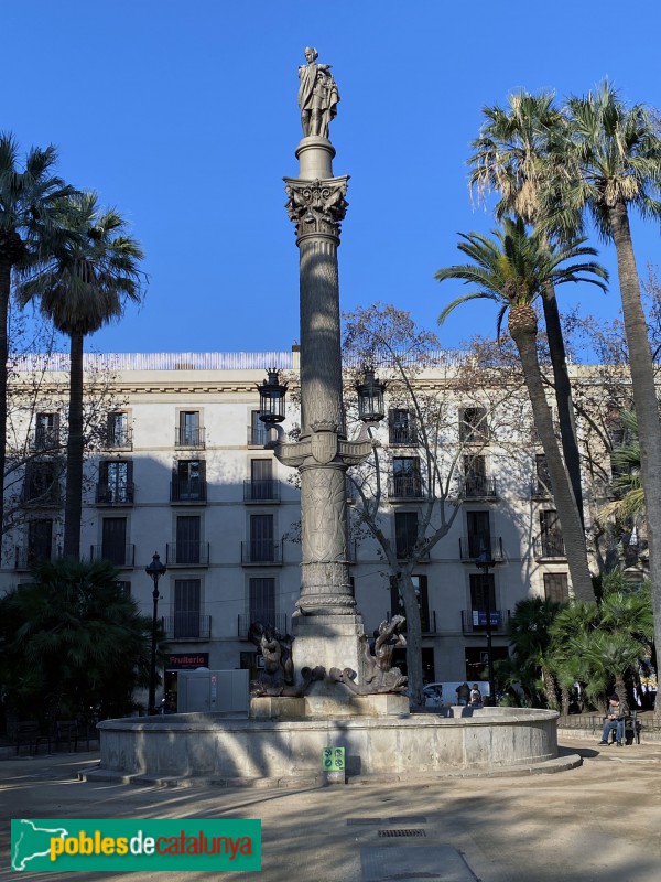 Barcelona - Monument a Galceran Marquet