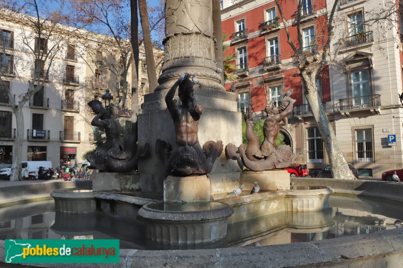 Barcelona - Monument a Galceran Marquet