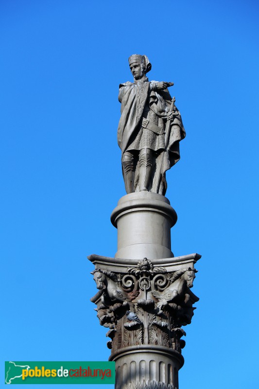 Barcelona - Monument a Galceran Marquet