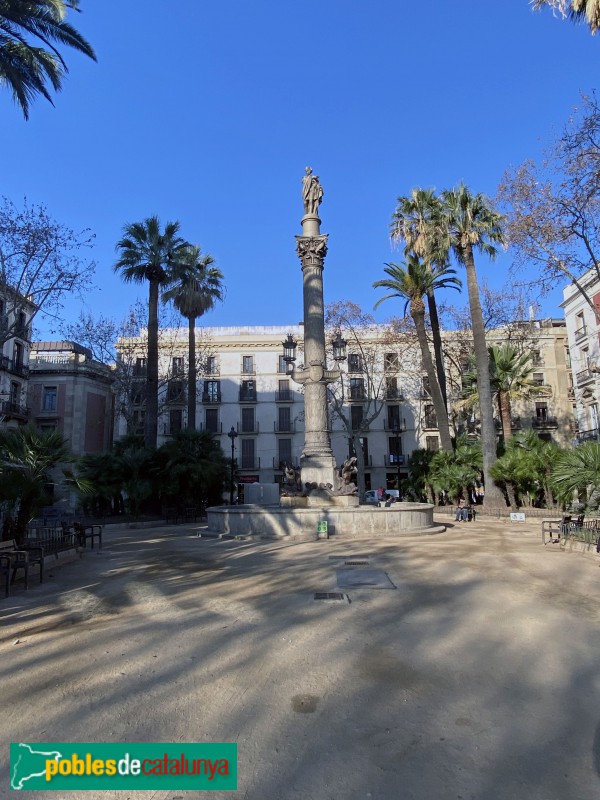 Barcelona - Monument a Galceran Marquet