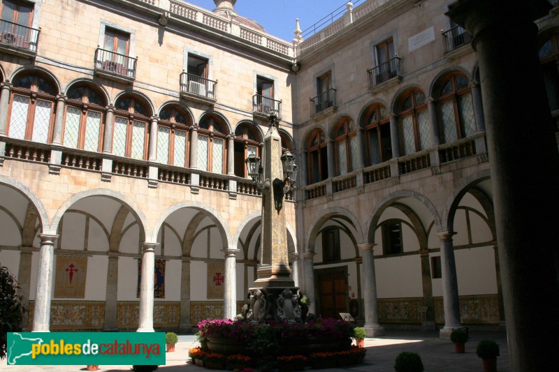 Barcelona - Antic Convent de la Mercè: claustre