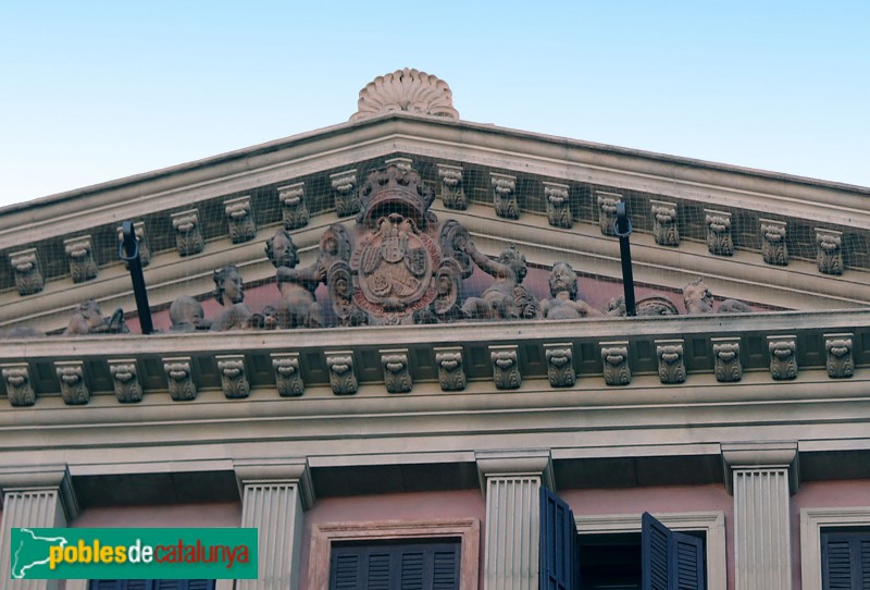 Barcelona - Edificis de la Caixa a la plaça de Madrid