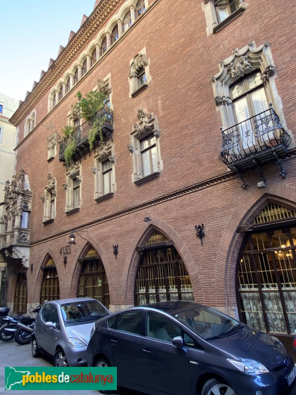 Barcelona - Els Quatre Gats (Foto: Albert Esteves, 2020) Barcelona - Els Quatre Gats