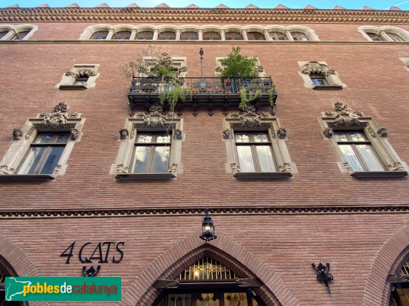 Barcelona - Els Quatre Gats (Foto: Albert Esteves, 2020) Barcelona - Els Quatre Gats