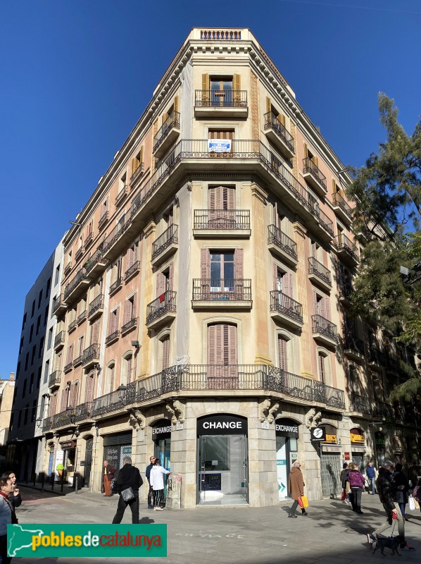 Barcelona - Conjunt d'habitatges de la plaça de la Catedral