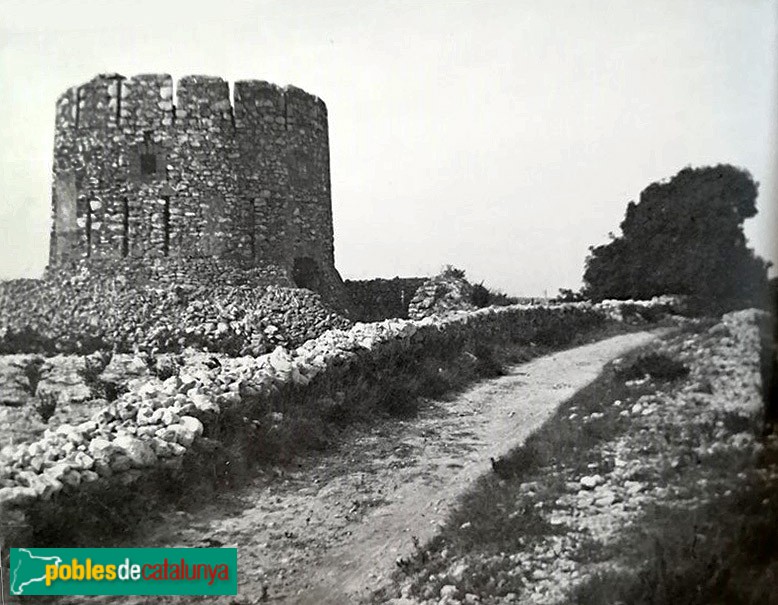 Vilanova i la Geltrú - Torre d'en Vallès, foto antiga