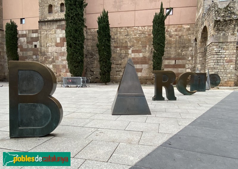 Barcelona - Escultura Barcino