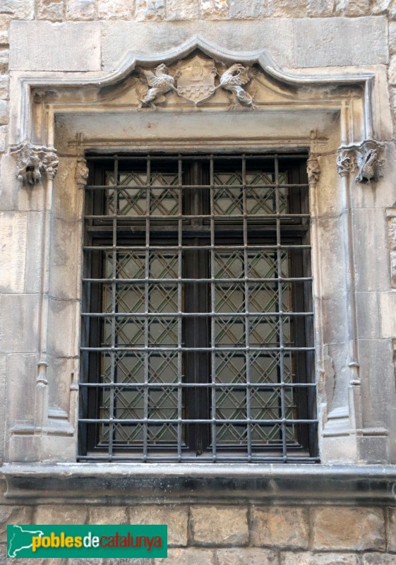 Barcelona - Casa dels Canonges del carrer del Bisbe