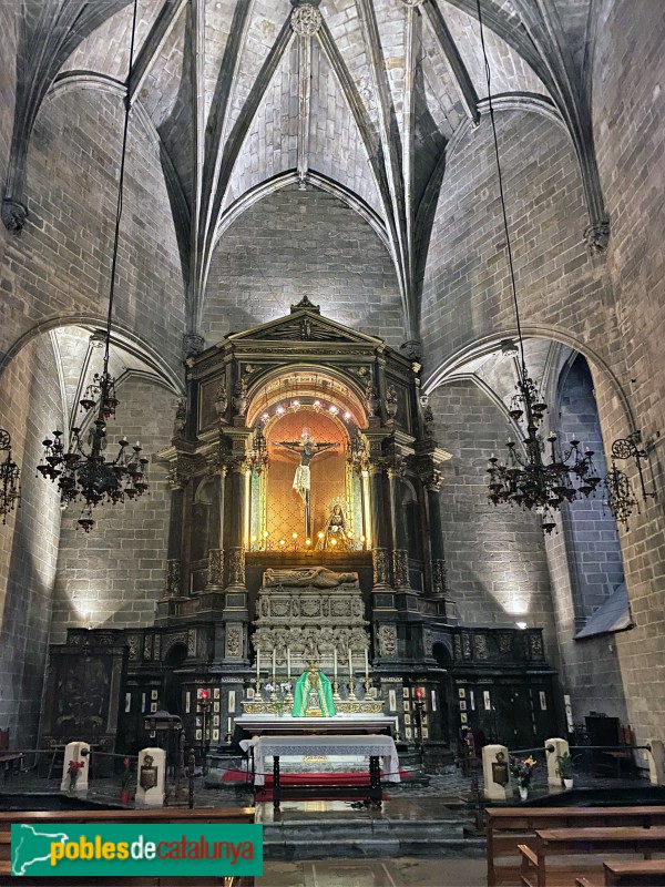 Barcelona - Catedral. Capella del Santíssim (sala capitular)