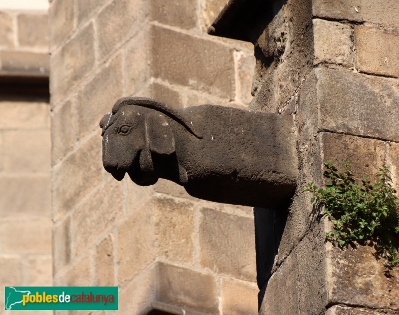 Barcelona - Catedral. Gàrgola exterior