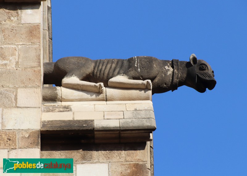 Barcelona - Catedral. Gàrgola exterior