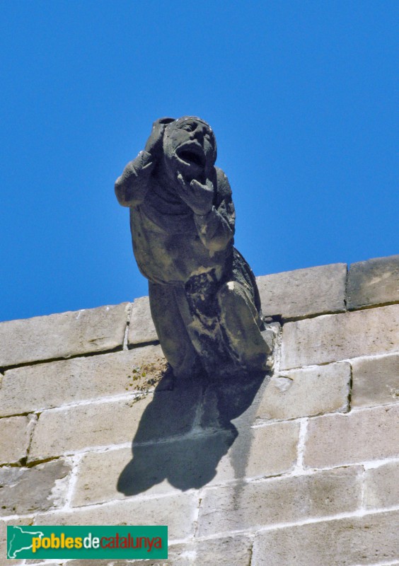 Barcelona - Catedral. Gàrgola exterior