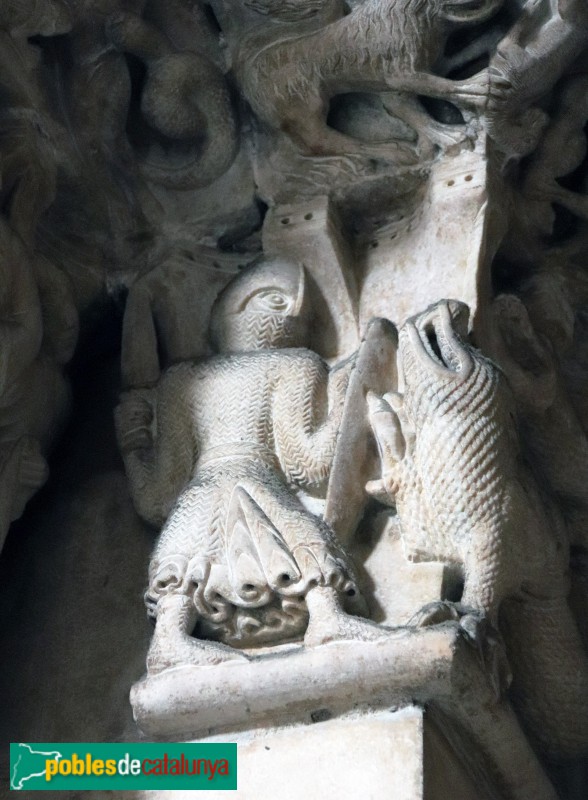 Barcelona - Catedral. Porta del claustre