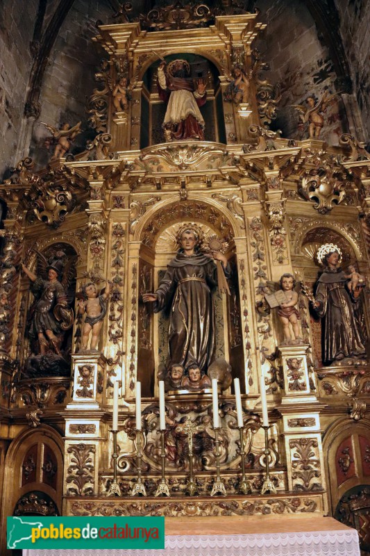 Barcelona - Catedral. Capella de Sant Bernardí