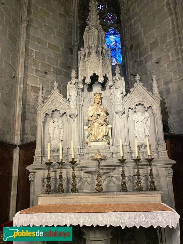 Barcelona - Catedral. Capella de la Mare de Déu de l'Alegria