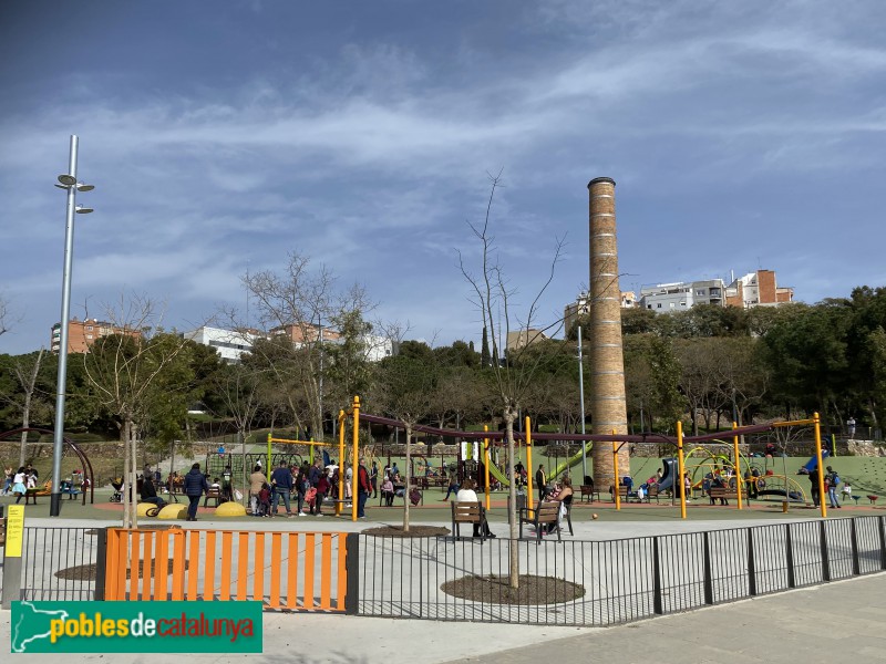 L'Hospitalet de Llobregat - Xemeneia al Parc de les Planes