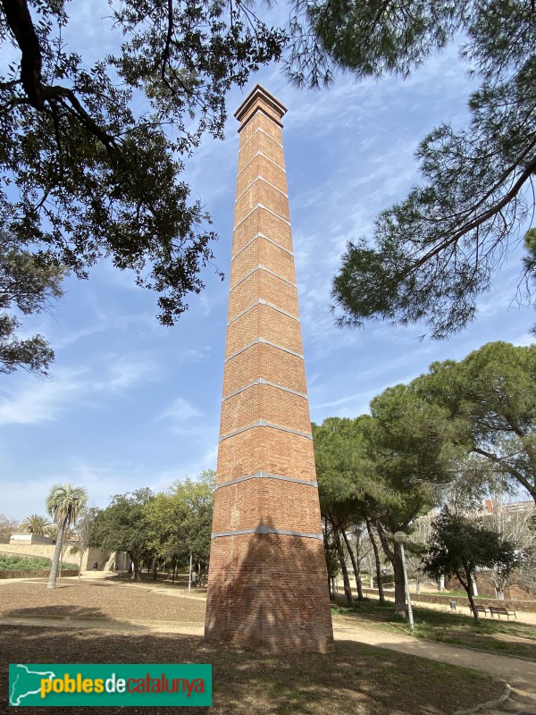 L'Hospitalet de Llobregat - Xemeneia al Parc de les Planes