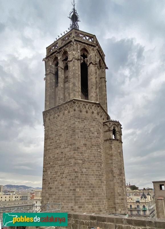 Barcelona - Catedral. Campanar