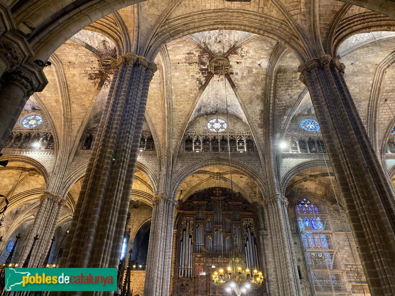 Barcelona - Catedral. Interior