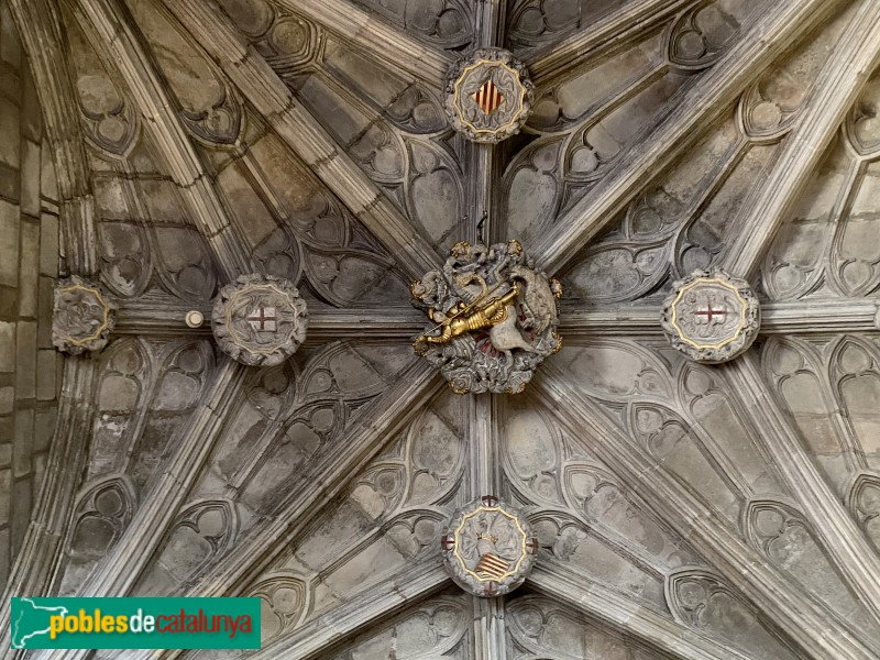 Barcelona - Palau de la Generalitat. Capella de Sant Jordi