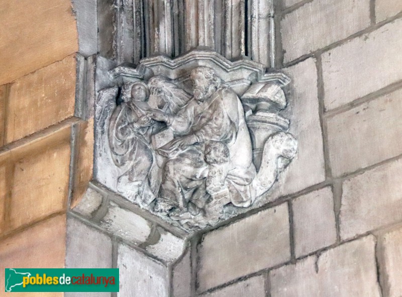 Barcelona - Palau de la Generalitat. Capella de Sant Jordi