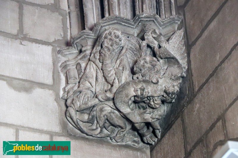 Barcelona - Palau de la Generalitat. Capella de Sant Jordi