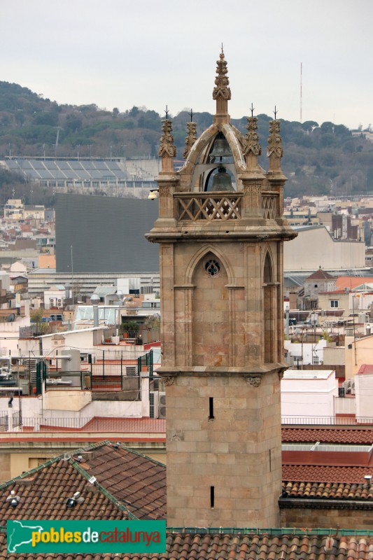 Barcelona - Palau de la Generalitat. Campanar