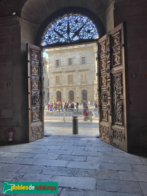 Barcelona - Palau de la Generalitat. Vestíbul