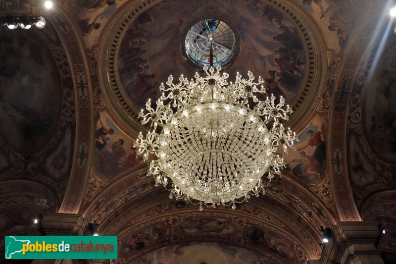 Barcelona - Palau de la Generalitat. Saló Sant Jordi