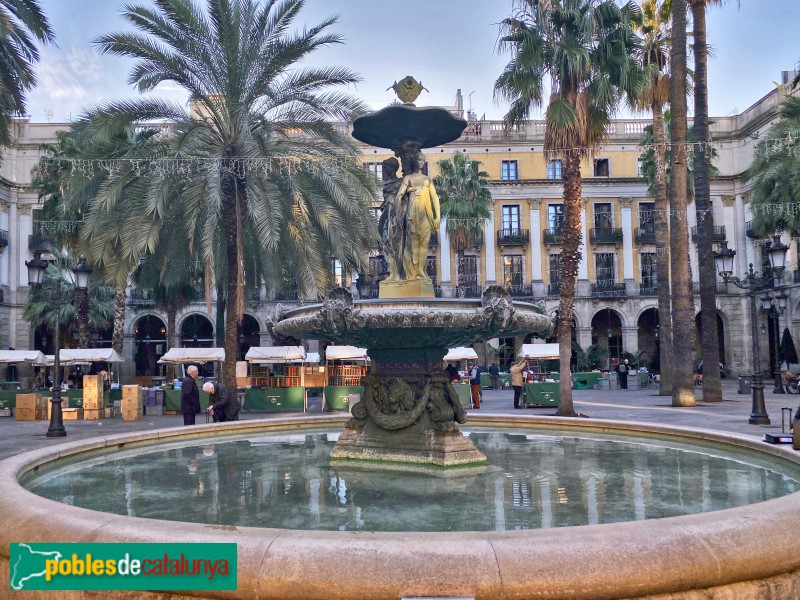 Barcelona - Font de les Tres Gràcies (Foto: Albert Esteves, 2019) Barcelona - Font de les Tres Gràcies
