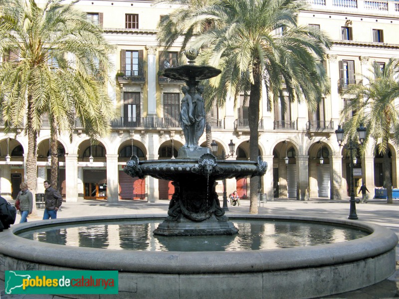Barcelona - Font de les Tres Gràcies (Foto: Albert Esteves, 2007) Barcelona - Font de les Tres Gràcies