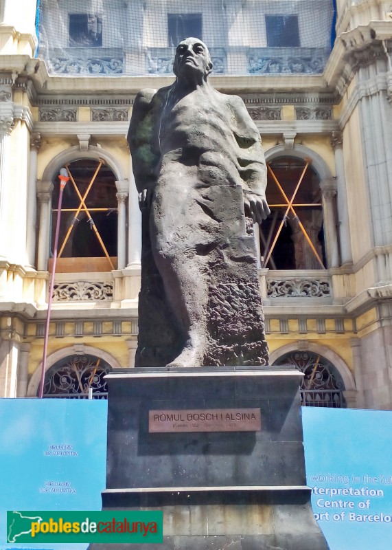 Barcelona - Monument a Ròmul Bosch Alsina