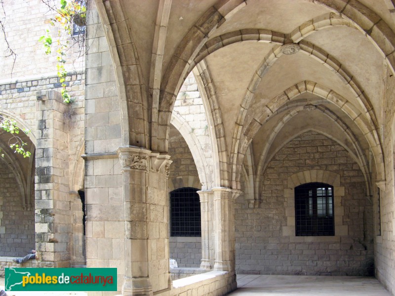 Foto de Barcelona - Hospital de la Santa Creu. Claustre