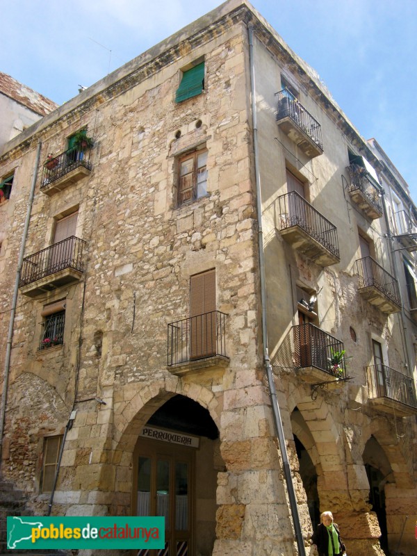 Tarragona - Porxos del carrer Merceria